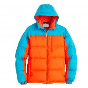 PJ-M009 Mens Heavy Quliting Fake Down Jacket