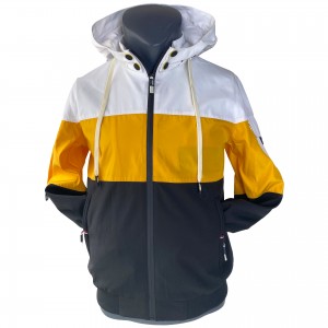 Unisex vintage waterproof windbreaker