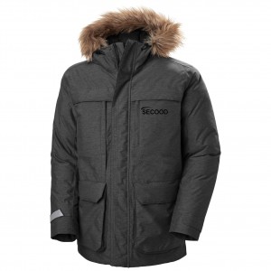 Mens Detachable Recycle Padding Parka