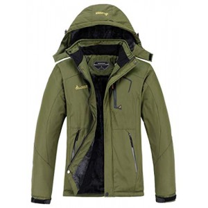 Men's Waterproof Ski Jacket Warm Winter Snow Coat Mountain Windbreaker Hooded Raincoat Snowboarding Jackets