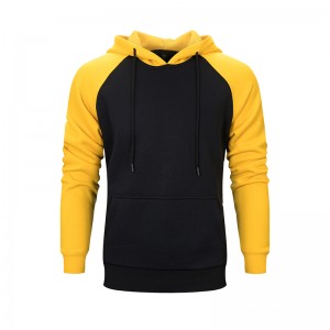 Men's basic hoodie with hood color contrasted WY39