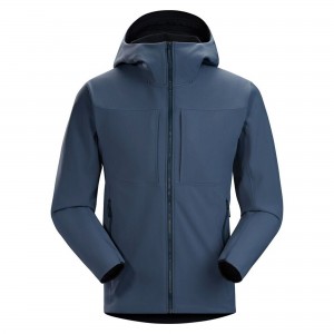 S-M-0500 Men's Softshell jacket with fixed hood